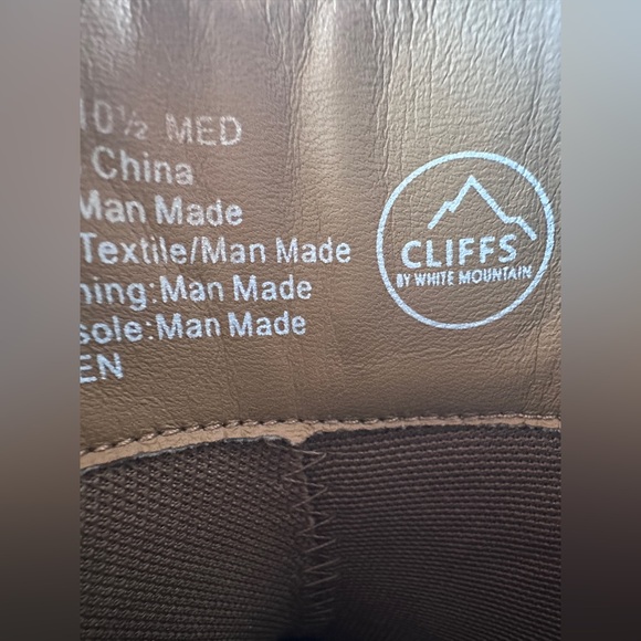 Cliffs by WHITE MOUNTAIN Men's Brown Chukka Boots NEW Sz 10.5, 10 1/2 Chelsea - Picture 7 of 8